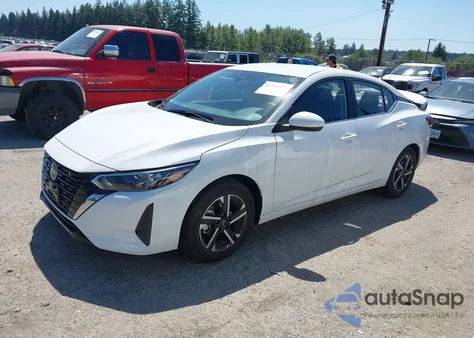 2025 Nissan Sentra Sv из США, поврежденный, VIN 3N1AB8CV8SY302801